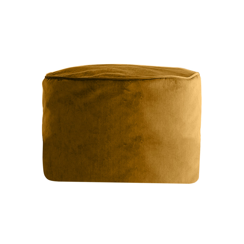 Velvet Round Bean Bag - 60x60x20 cm