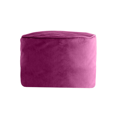 Velvet Round Bean Bag - 100x100x40 cm