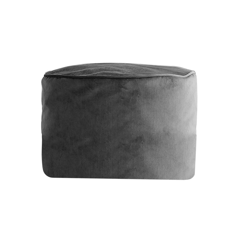 Velvet Round Bean Bag - 100x100x20 cm