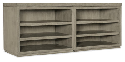 Linville Falls 72 Credenza with Two Open Desk Cabinets