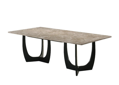 Hana Beige Marble Dining Table 8