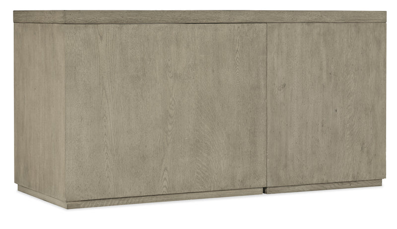 Linville Falls 60 Credenza with File and Open Desk Cabinet