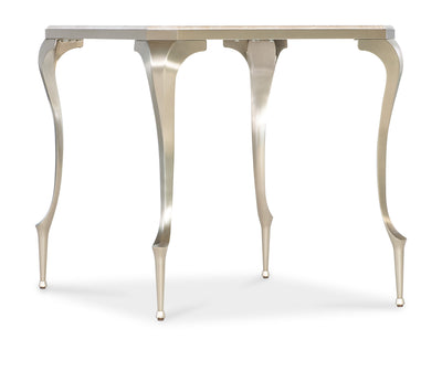 Bella Donna Rectangle Stone Top End Table