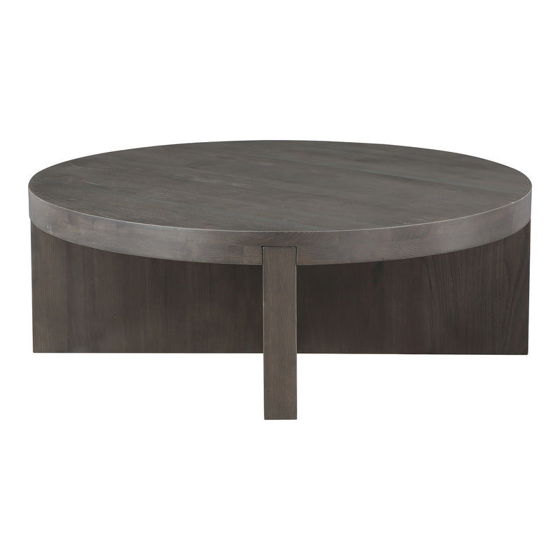 Folke Round Coffee Table Light Brown