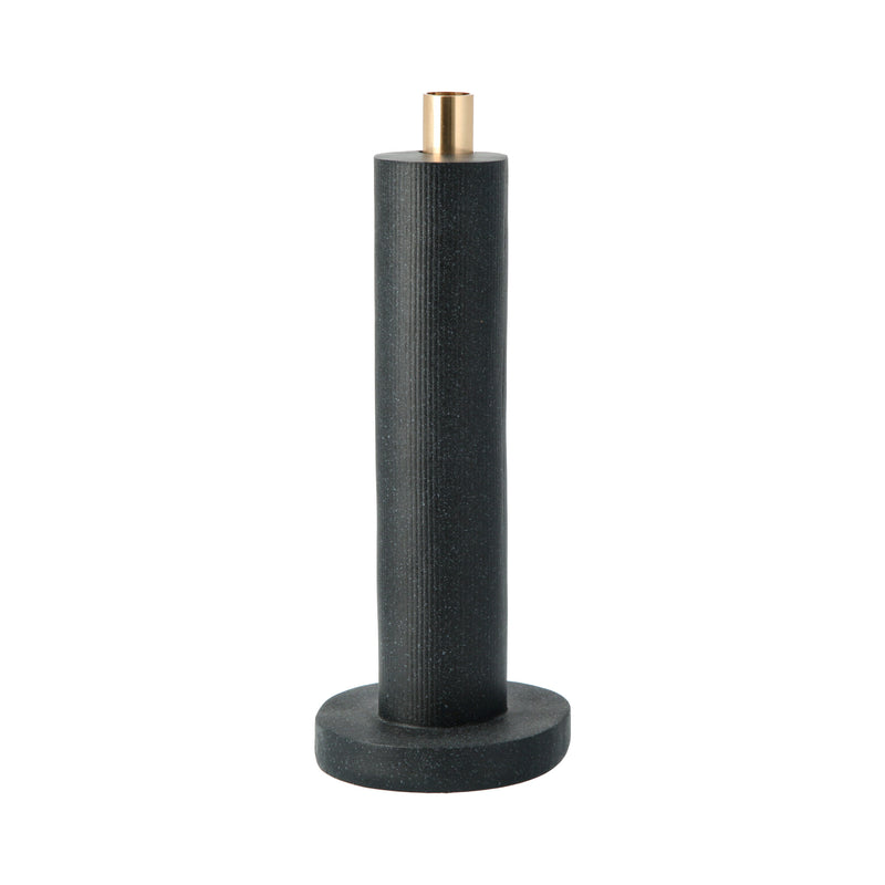 Candle Stick Resin Black - Al Rugaib Furniture (4727795482720)