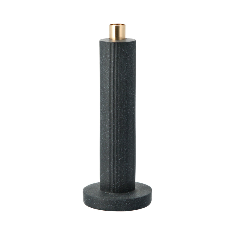 Candle Stick Resin Black - Al Rugaib Furniture (4727795351648)