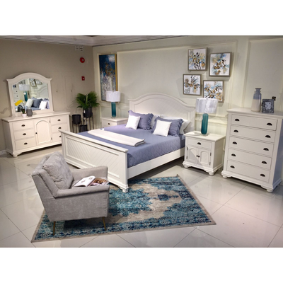 Brook White King Bedroom Set