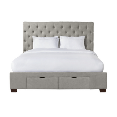 Waldorf Storage Bed Boulder Grey