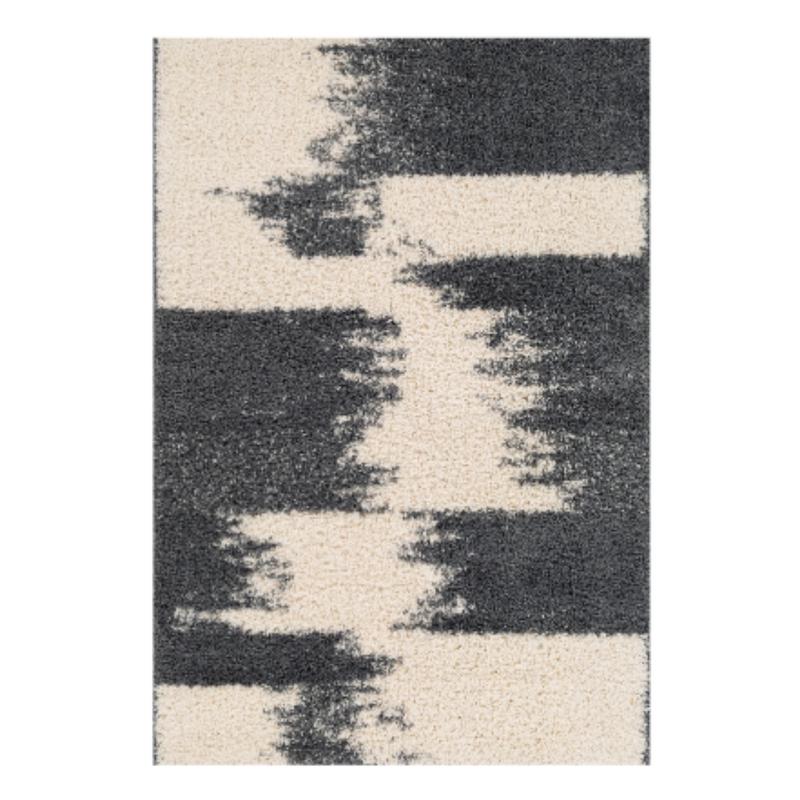 Soesede Beige and Black Rug