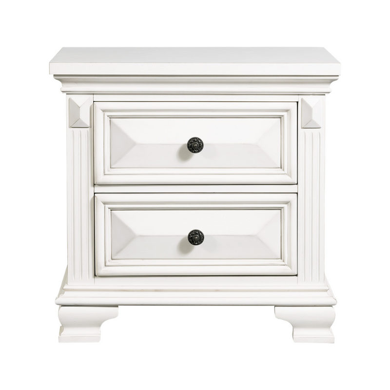 Calloway Nightstand White Color (6629944393824)