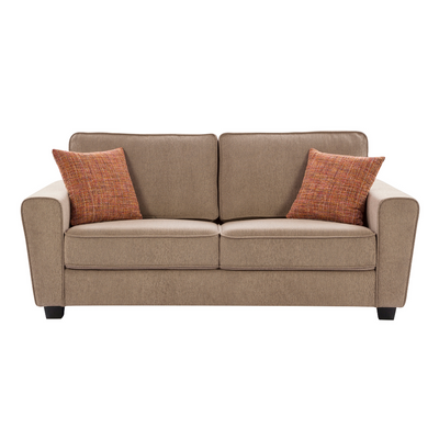 Fernley Friendly Caramel Sofa (6645527969888)