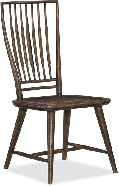 Roslyn County Spindle Back Side Chair - 2 per carton/price ea (6623093260384)