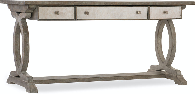 Home Office Rustic Glam Trestle Desk (4685960183904)