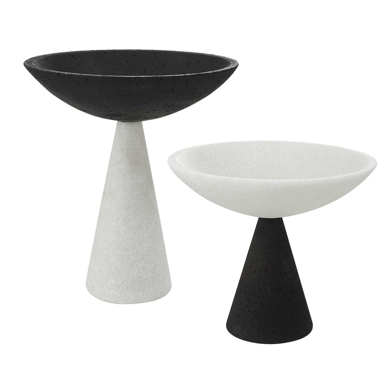 Uttermost Antithesis Marble Bowls, S/2 (6605059719264)