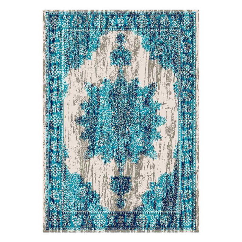 Bazar turquoise Rug (6563427450976)