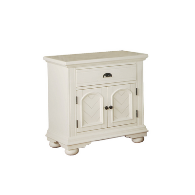 Brook White Night Stand