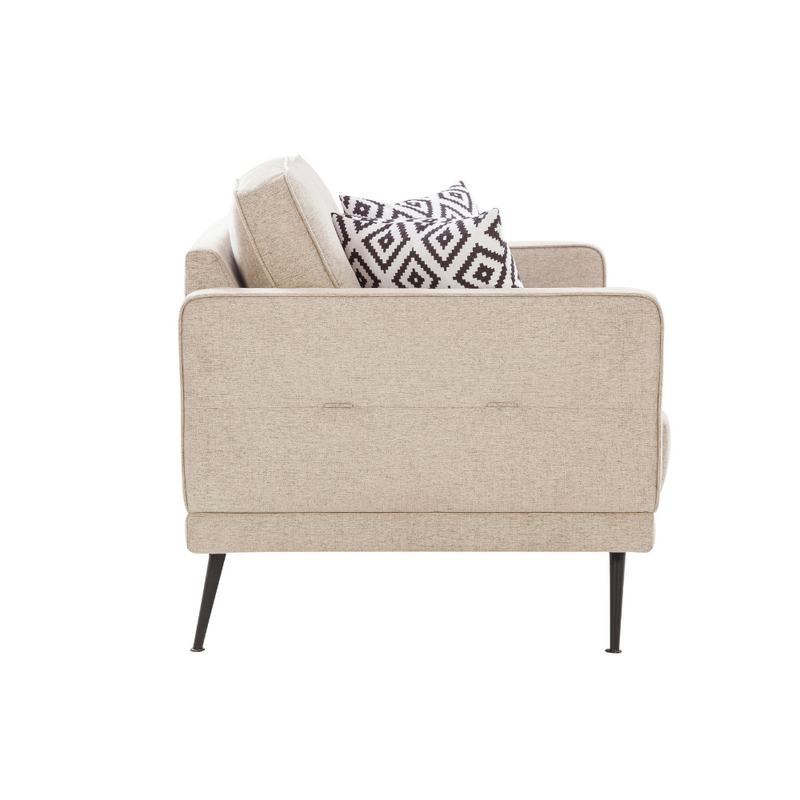 Eugene Euphoric Beige Loveseat (6645527085152)