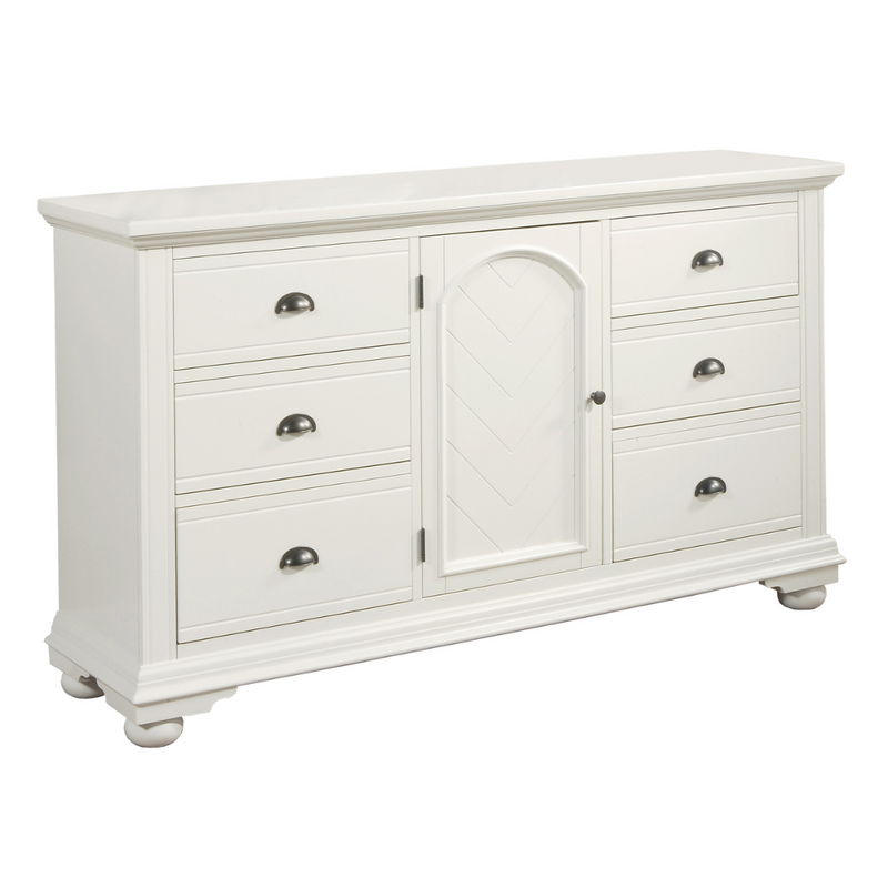 Brook White Dresser