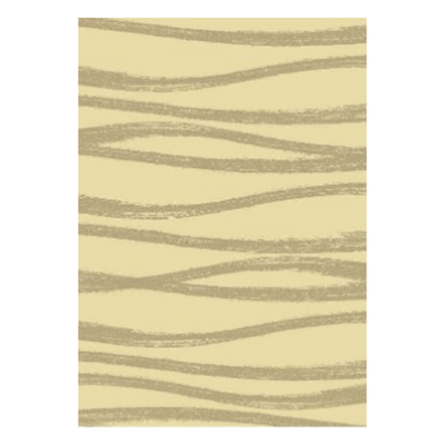 Roots Ferrera Wavy Beige Rug