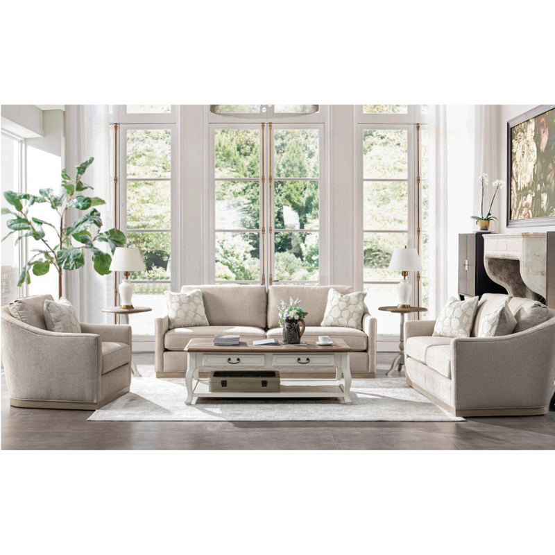 Rahaf light beige Living Room Set (6623748620384)