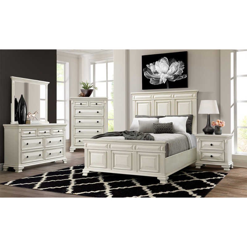 Calloway Nightstand White Color (6629944393824)