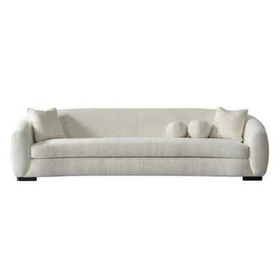 Boucle sakura 4 seater sofa