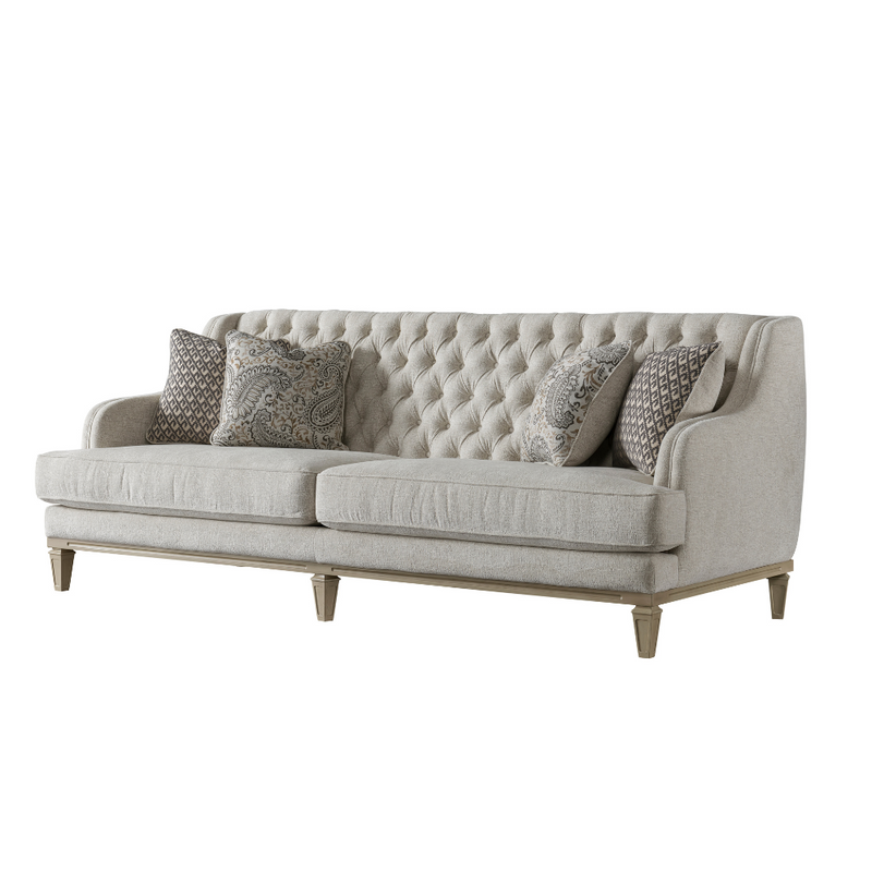 Ella Beige Sofa (226cm)