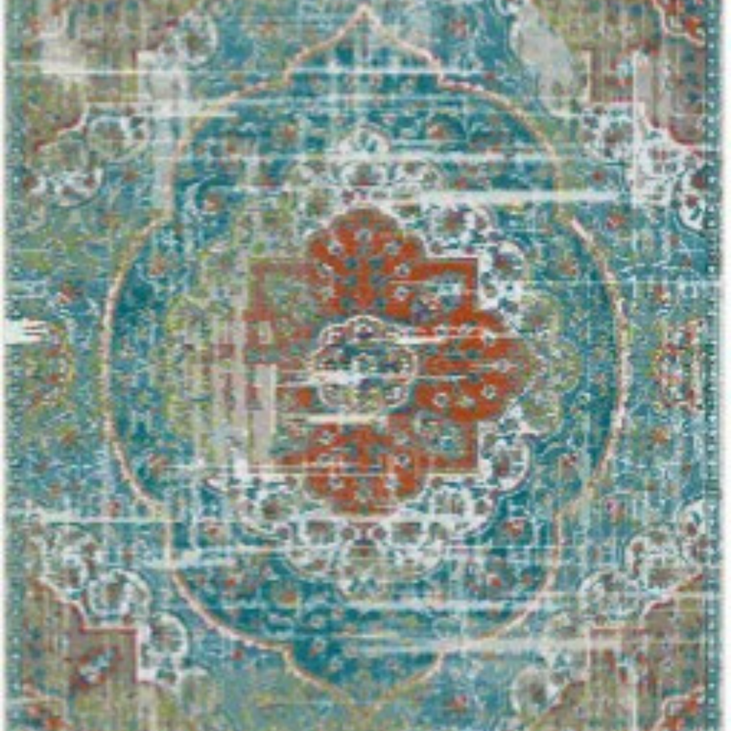 Florencia Dark turquoise Rug (4722734858336)