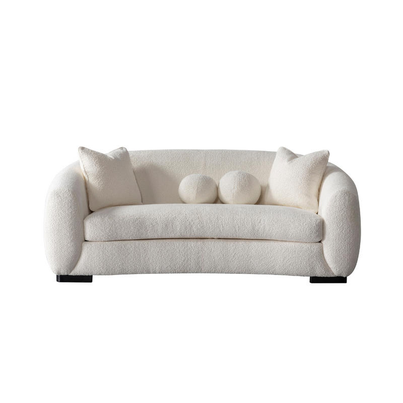 Bouclé Loveseat (194cm)