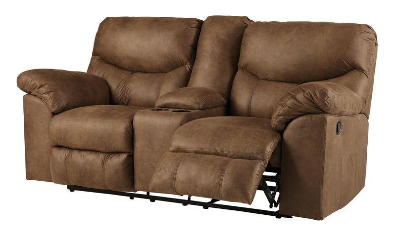 Boxberg Reclining Loveseat with Console (6580153974880)