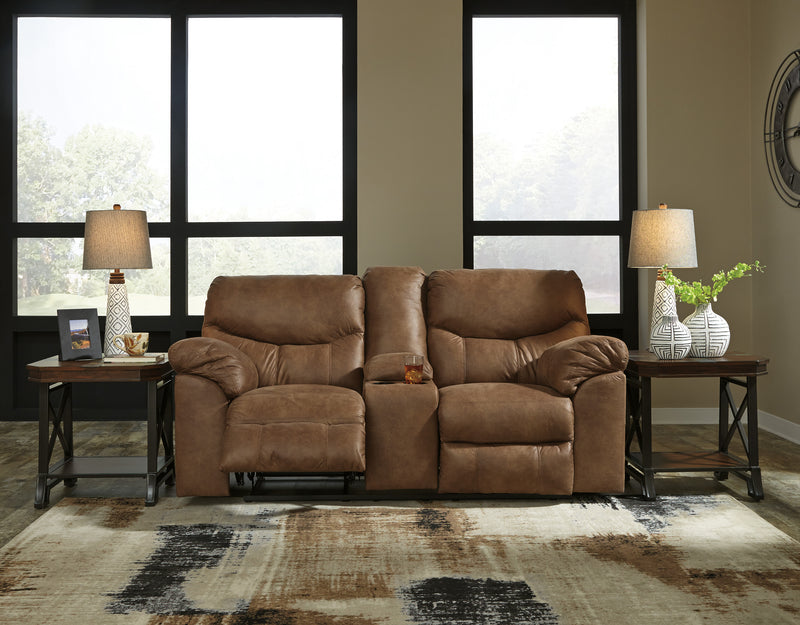 Boxberg Reclining Loveseat with Console (6580153974880)