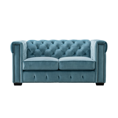 Aurora Cyan Loveseat (6623745998944)