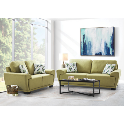 Clarksville Charisma Lime Loveseat (6645526790240)