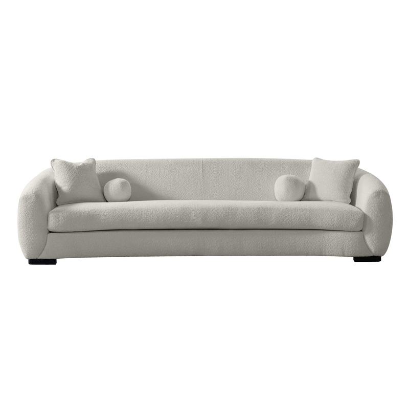 Boucle sakura 4 seater sofa