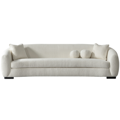 Boucle sakura 5 seater sofa