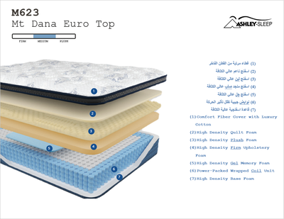 Mt Dana Euro Top - king mattress (4592810917984) (6624311115872)