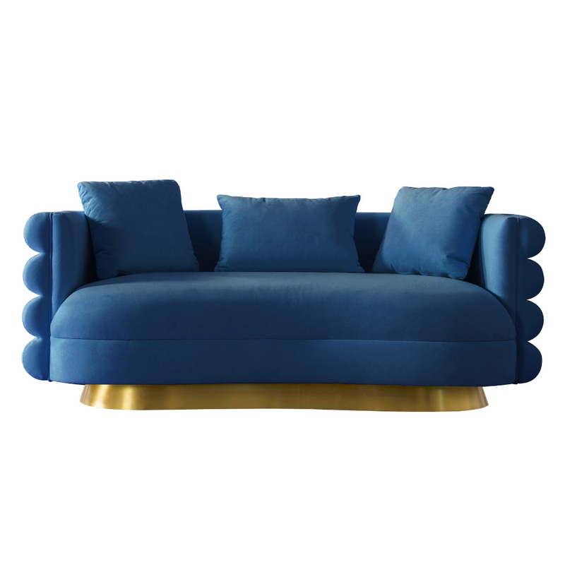 Power Blue Loveseat (190cm)