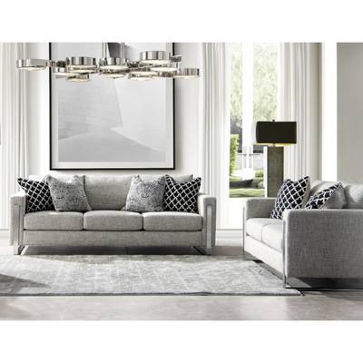 Najla Grey Sofa (164cm)