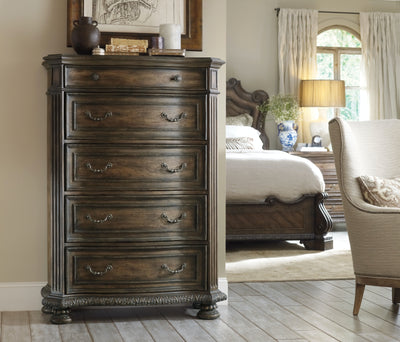 Rhapsody Five Drawer Chest (6623258443872)