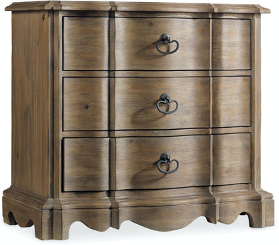 Corsica Three Drawer Nightstand (6621737353312)