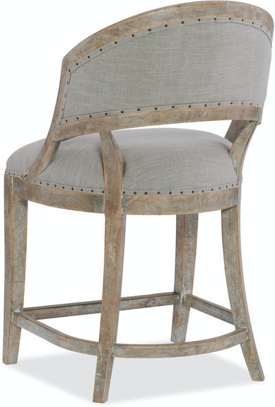 Garnier Barrel Back Counter Stool (4688791470176)