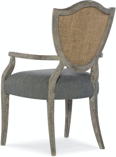 Shield Back Arm Chair (4688792977504)