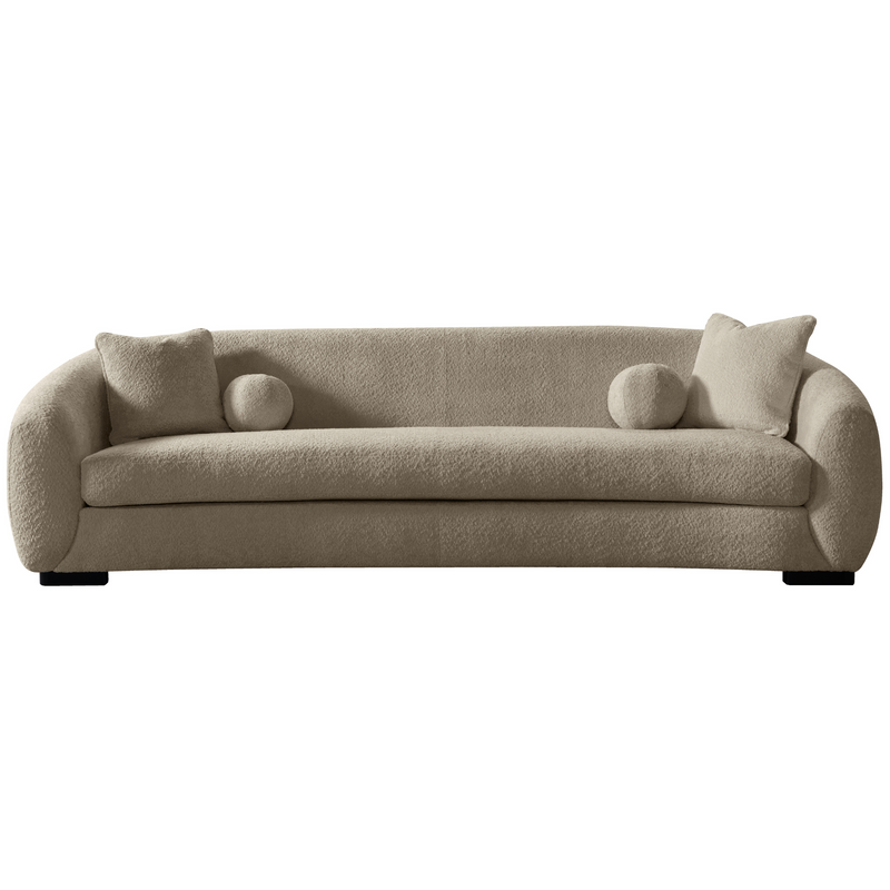 Boucle sakura 5 seater sofa