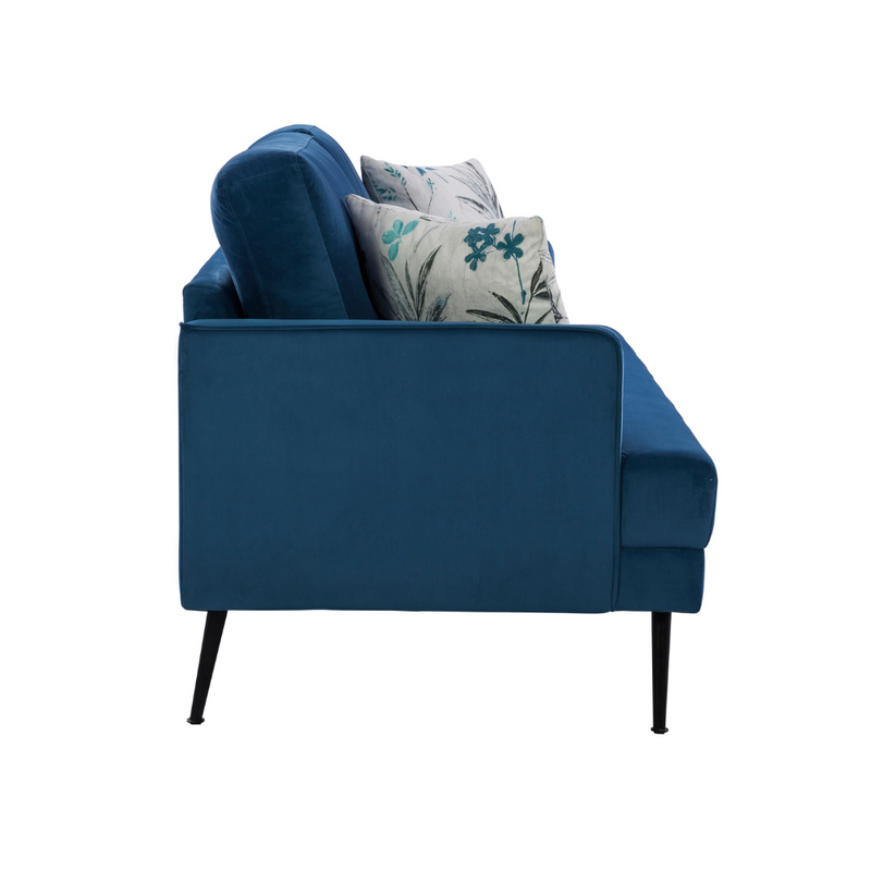 Brisbane Bold Blue Sofa (6645526626400)