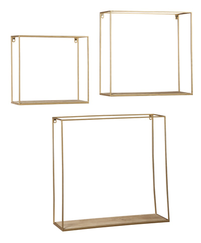 WALL SHELF SET(3/CN) (6621681123424)