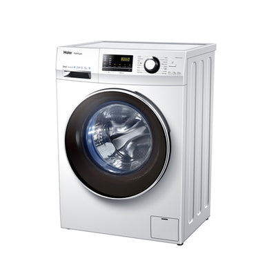 Haier WM with Dryer- capacity 10 Kg White., Auto Fuzzy opera (6600125874272)