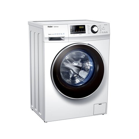 Haier WM with Dryer- capacity 10 Kg White., Auto Fuzzy opera (6600125874272)