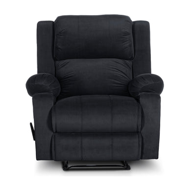 In House Classic Recliner Upholstered Chair with Controllable Back - Dark Grey-905138-DG (6613412479072)