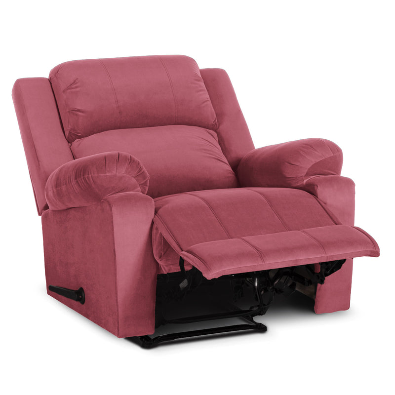 In House Classic Recliner Upholstered Chair with Controllable Back - Beige-905138-P (6613412577376)