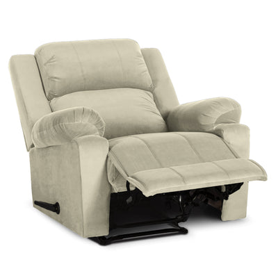 In House Classic Recliner Upholstered Chair with Controllable Back - Pink-905138-PK (6613412675680)